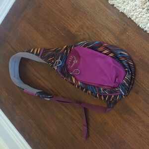 Osprey Purple and Multicolor Sling Bag